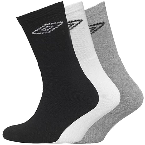 Umbro Paquete de 3 calcetines con forro de zapatos multicolor para hombre - Image 1
