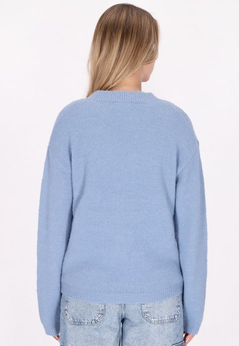 Mymo sweater women light blue - Image 4