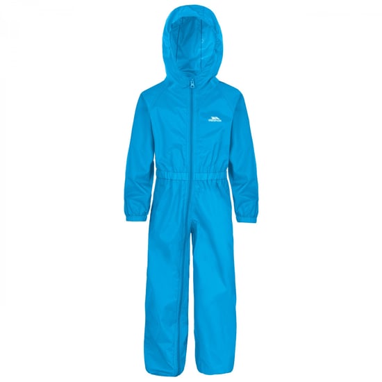 Trespass Babies Button Rain Suit (Blue) - Image 1