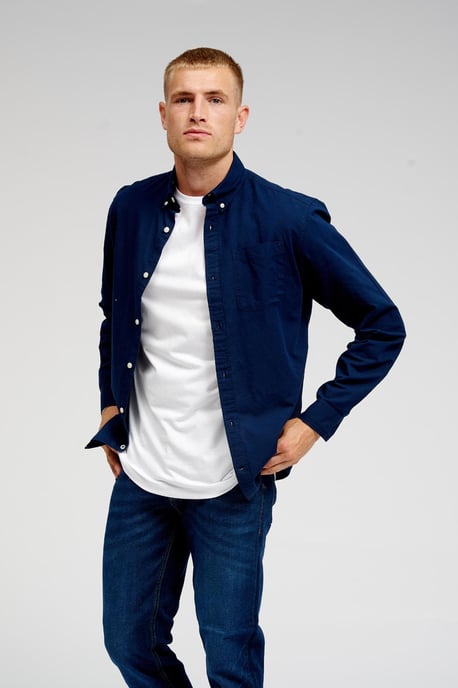 The Original Performance Oxford Shirt - Navy Blazer