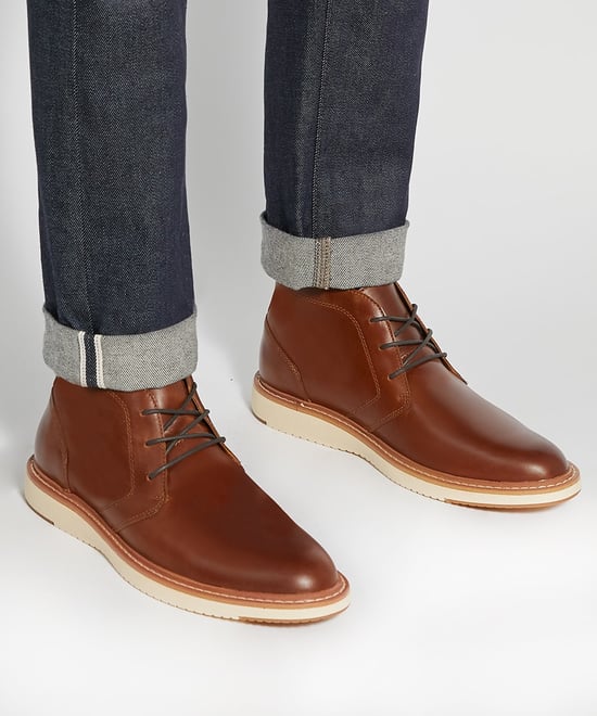 Dune Mens Chander - Wedge Sole Chukka Boots