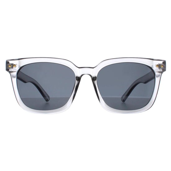 Atum Square Unisex Shiny Transparent Grey Smoke Grey Meraki