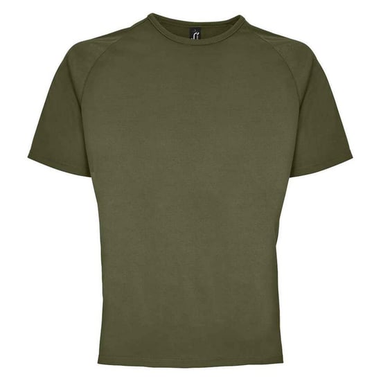 SOLS Mens Sporty Short Sleeve Performance T-Shirt (Army) - Image 1
