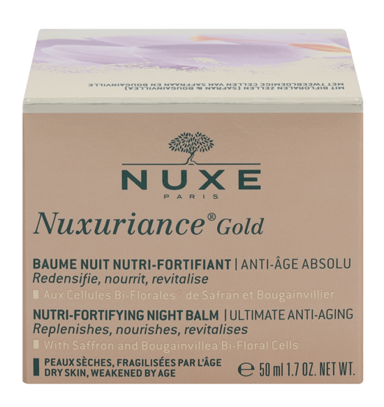 Bálsamo Nutri-Fortificante Nocturno Nuxuriance Gold de Nuxe 50ml - Image 2