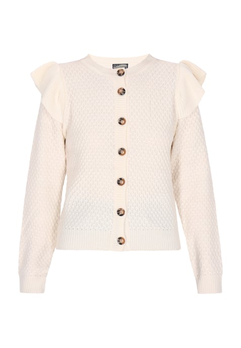Dreimaster Cardigan women white - Image 1