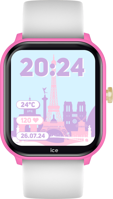 Ice Watch Ice Smart Junior 2.0 - Flashy Pink - White Girls's White Watch 022798 - Image 5