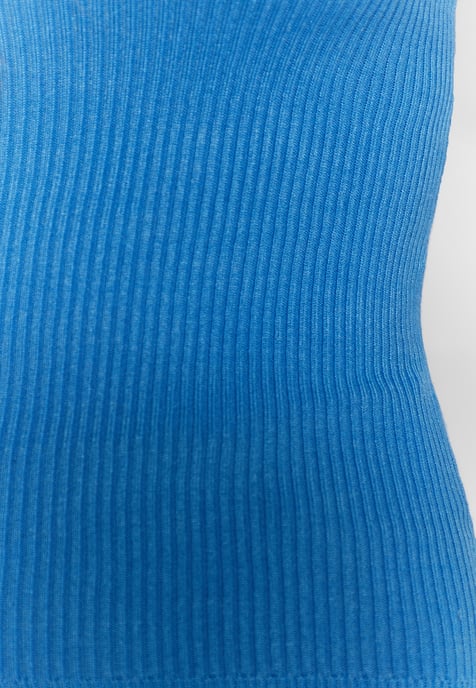 Mymo Knitted pullover women sky blue - Image 5