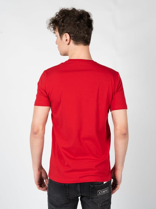 Iceberg T-Shirt C-Neck Men's Red
