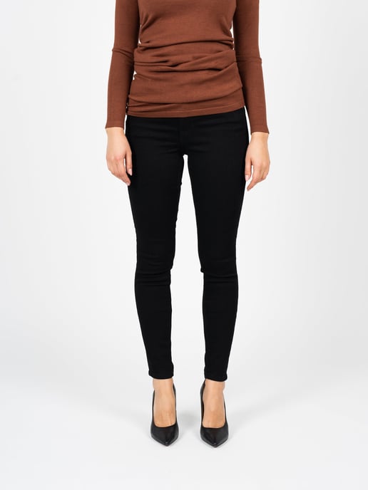 Guess Vaqueros Skinny de mujer negro - Image 3