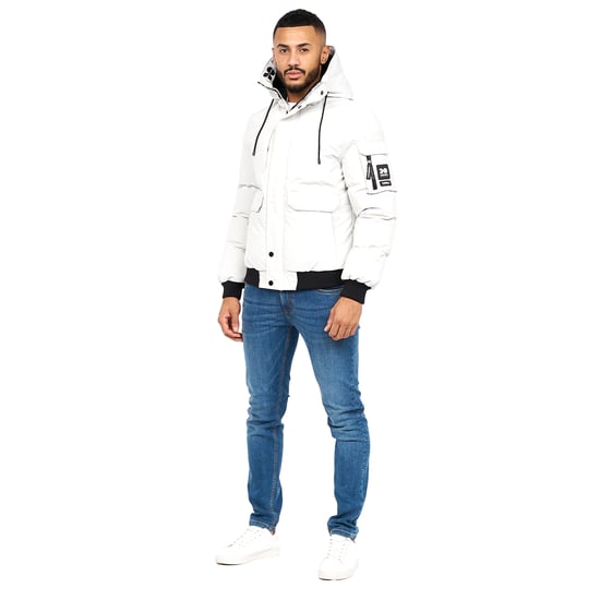 Crosshatch Mens Milwaka Jacket (Putty) - Image 5