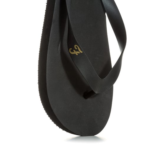 Men's Farah Shore Flip Flop Beach Shoe in Black
