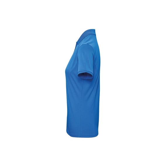 Premier Womens/Ladies Coolchecker Plus Polo Shirt (Sapphire Blue) - Image 3