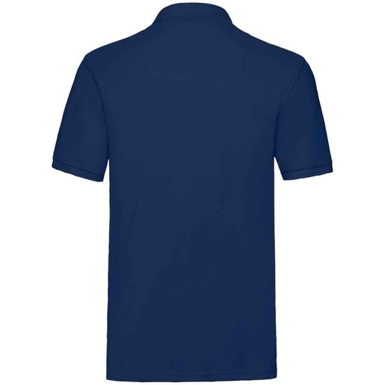 Fruit of the Loom Mens Premium Cotton Pique Polo Shirt (Navy) - Image 2