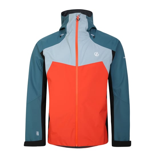 Dare 2B Mens Cornice Waterproof Jacket (Trail Blaze Orange/Slate Grey)