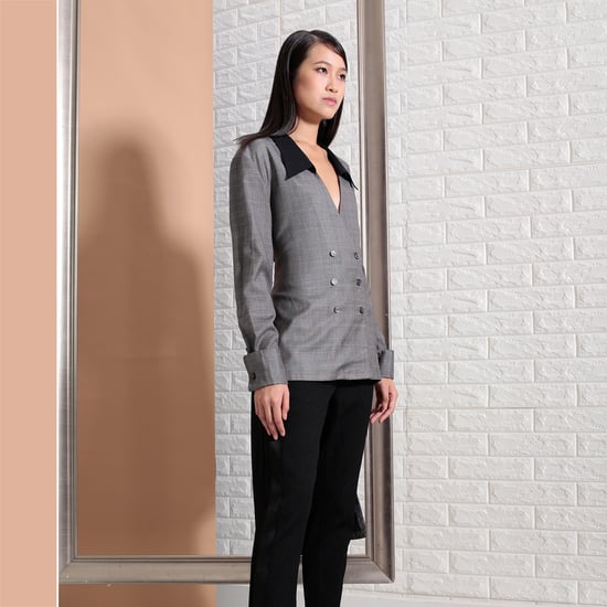 Long double breasted tailor shirt - Image 6