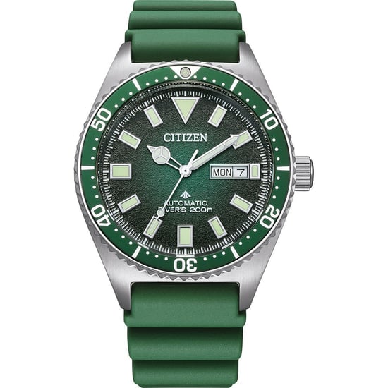 Citizen Promaster Marine Men's Green Watch NY0121-09XE - Image 1