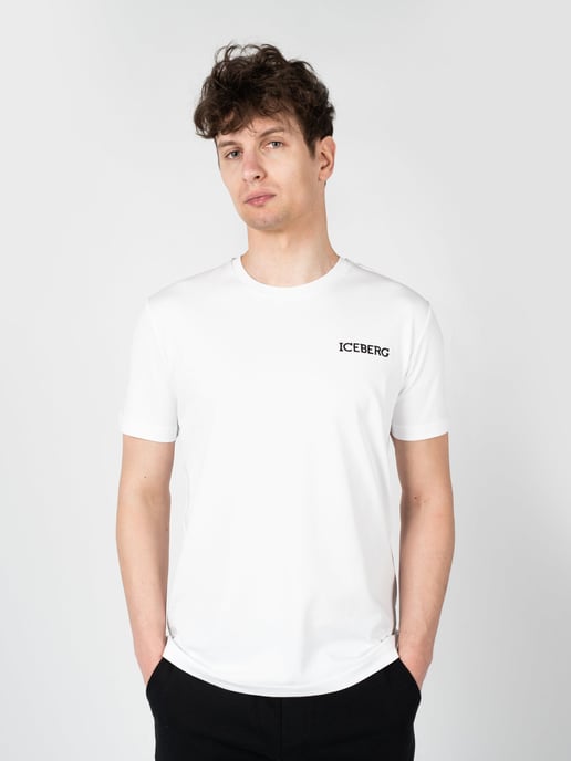 Iceberg T-Shirt del hombre Blanco - Image 3
