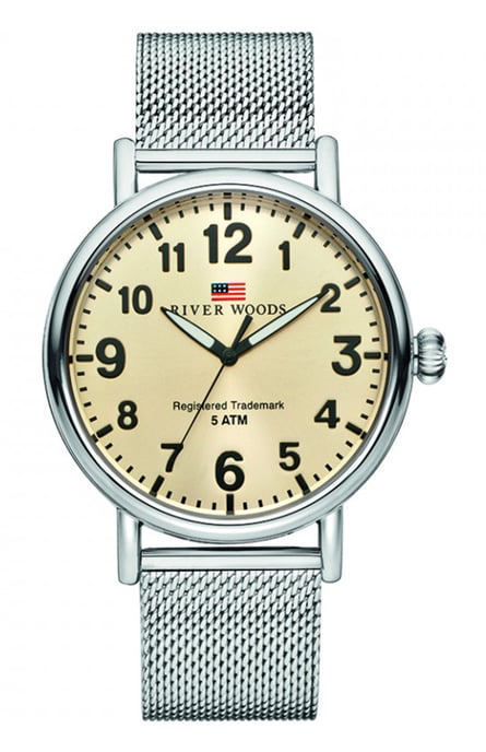 River Woods Sacramento Men's Silver Watch RW420018 - Image 1