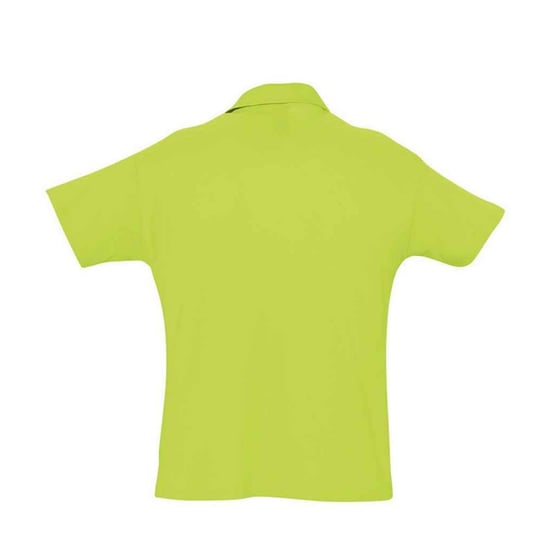 SOLS Mens Summer II Polo Shirt (Apple Green) - Image 2