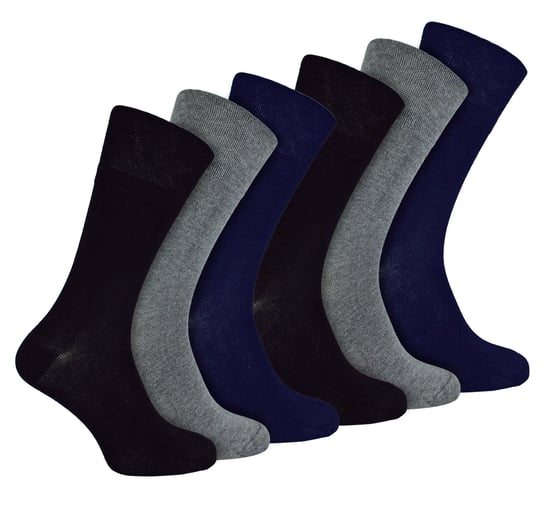 IOMI - Pack de 6 Calcetines Diabéticos de Bambú para Hombre - BNG - Image 1