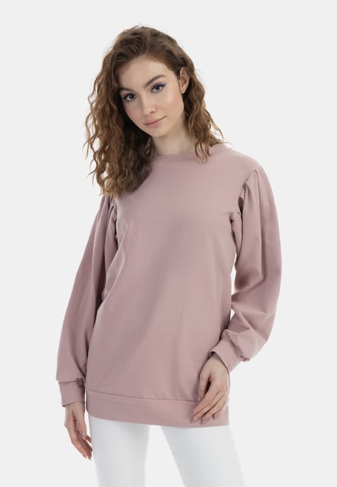Mymo Sweatshirt women old pink - Image 3