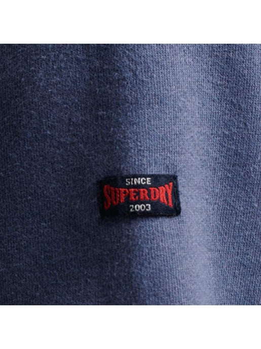 Sudadera con logotipo vintage jaspeado de Superdry para hombre - Image 4