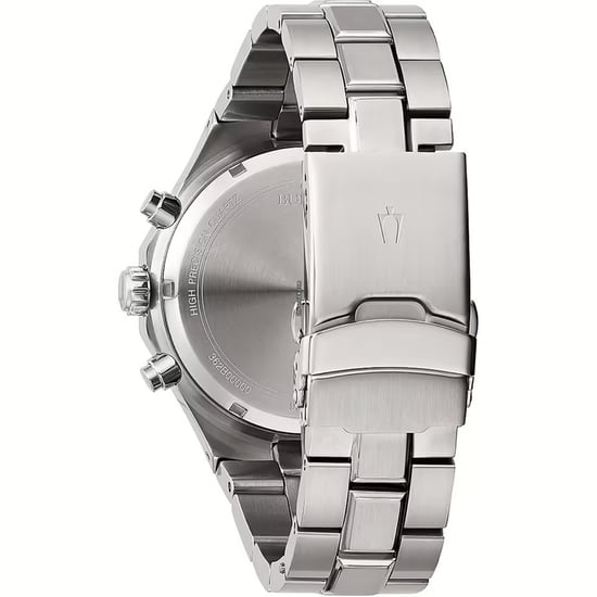 Bulova Precisionist Men's Silver Watch 96B408 - Image 2
