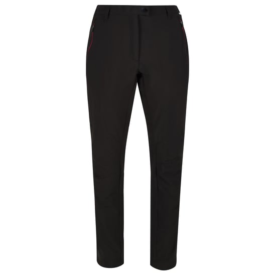Regatta Womens/Ladies Highton Walking Trousers (Black/Dark Cerise)
