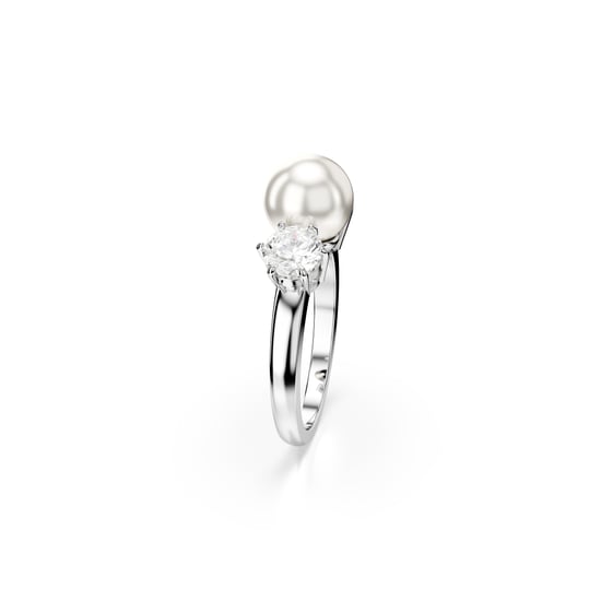 Swarovski 'Matrix' Women's Base Metal Ring - Silver 5689631 - Image 3