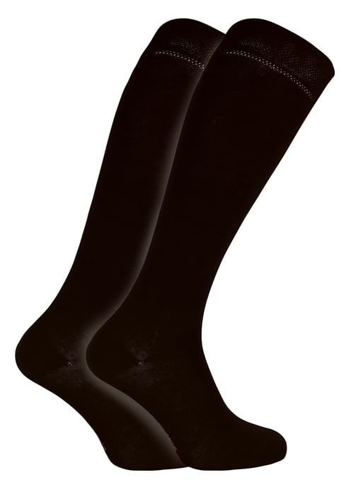 Sock Snob - Lote de 2 calcetines de bambú altos, transpirables y estampados para mujer - Image 1