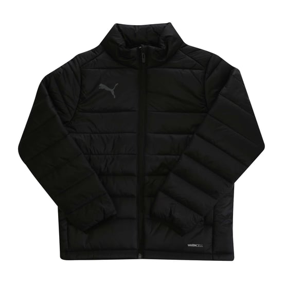 Boy's Puma Juniors Team LIGA Light Jacket in Black-White