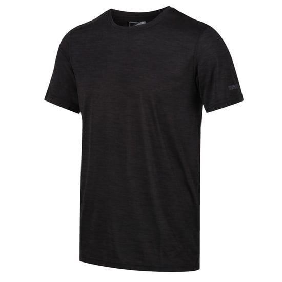 Regatta Mens Fingal Edition Marl T-Shirt (Black Marl)