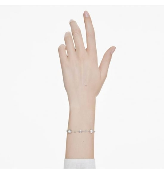 Swarovski 'Imber' Women's Base Metal Bracelet - Silver 5696079 - Image 5