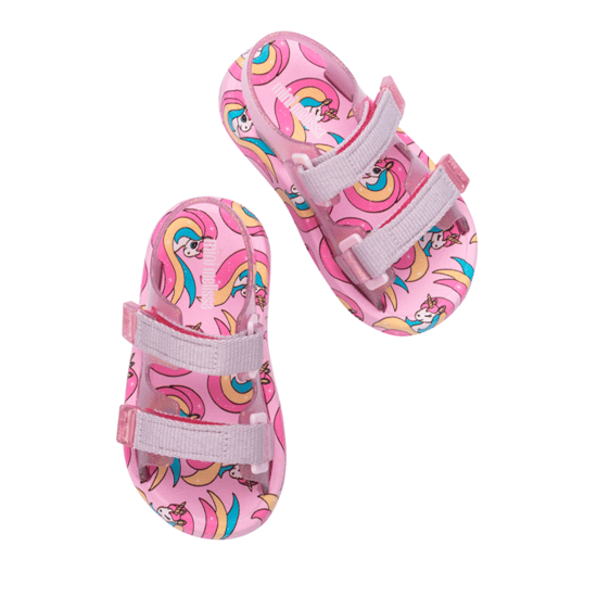 Mix Pink/Transp Pink Sandal - Image 3