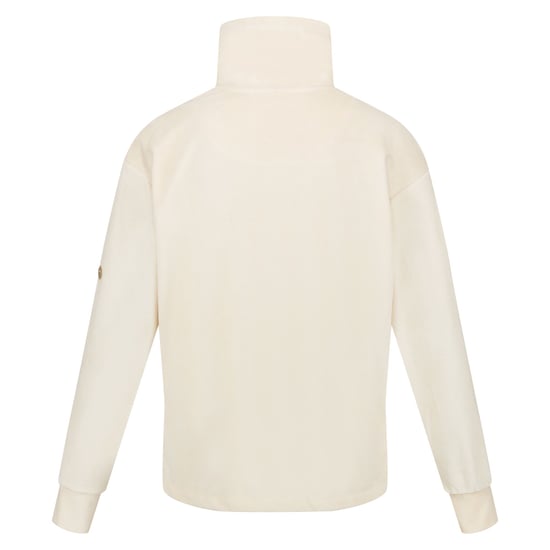Regatta Womens/Ladies Velour Full Zip Fleece Jacket (Light Vanilla)