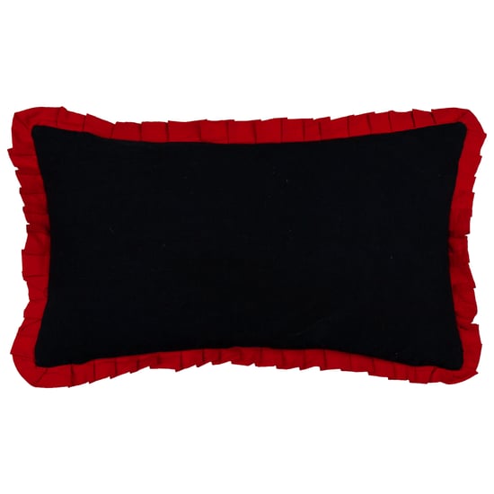 Funda de Cojín de Terciopelo Bordada con Escarabajos Oscuros Wylder - Image 2