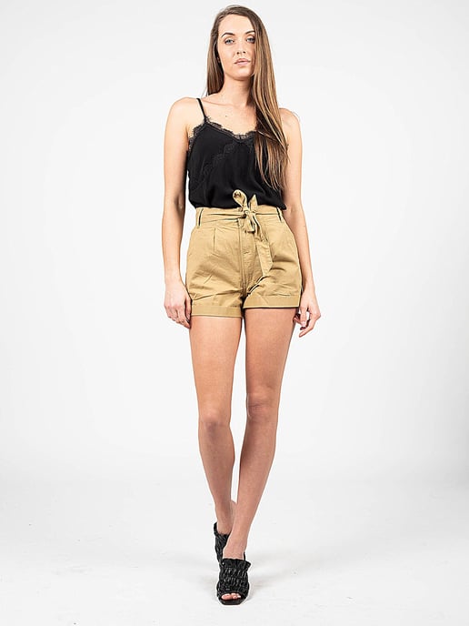 Pepe Jeans Shorts Kaylee Mujer Beige - Image 2