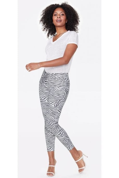 Ami Skinny Jeans Printed Premium Denim