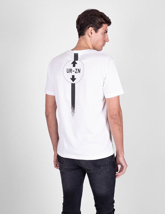 Les Hommes T-shirt Urzn Men's White