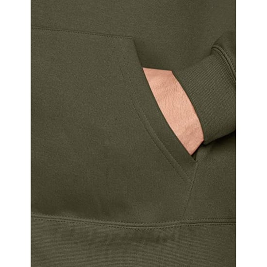 Fruit Of The Loom Mens Premium 70/30 Hooded Zip-Up Sweatshirt / Hoodie (Classic Olive) - Image 2