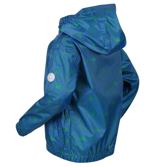Regatta Childrens/Kids Muddy Puddle Peppa Pig Hooded Waterproof Jacket (Oxford Blue) - Image 4
