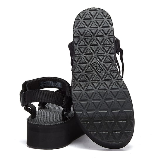 Teva Womens Flatform Universal Sandals - (Black) - Image 4