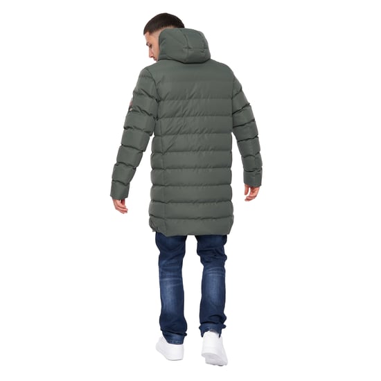 Crosshatch Mens Longkamp Jacket (Olive) - Image 2