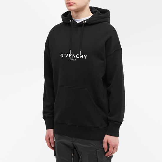 Givenchy Reverse Logo Hoodie Black