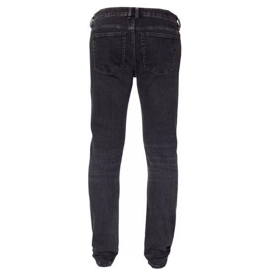 Diesel Sleenker Black Denim Jeans