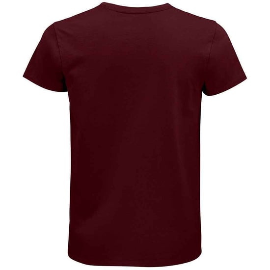 SOLS Unisex Adult Pioneer Organic T-Shirt (Burgundy) - Image 2