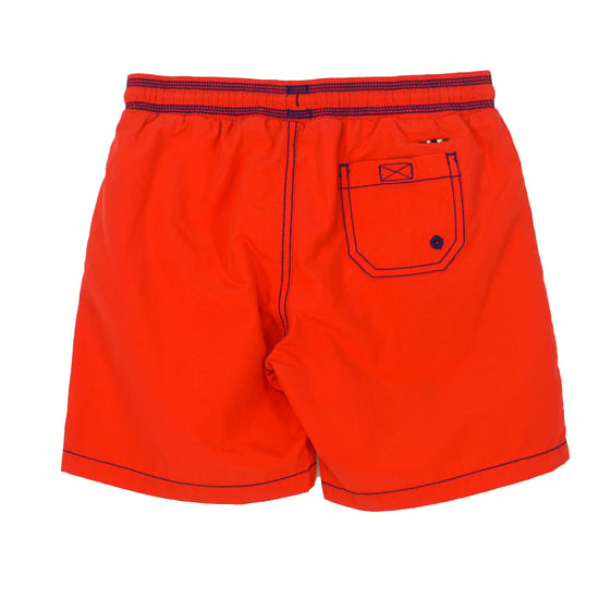 K Villa Solid swimsuit with elastic strap and drawstring to adjust N0YHKC boy