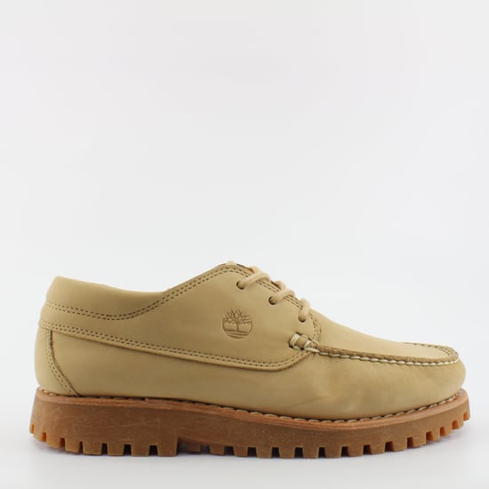 Timberland Jacksons Landing Zapatos con cordones de cuero nobuck beige para hombre A2CHN - Image 1