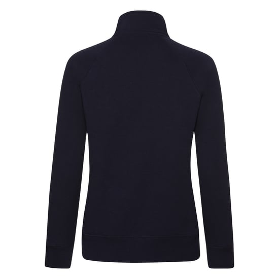 Fruit of the Loom Womens/Ladies Premium Lady Fit Sweat Jacket (Deep Navy) - Image 2
