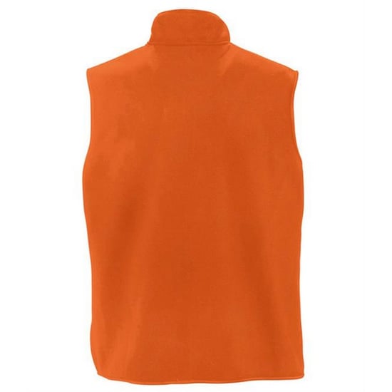 SOLS Unisex Adult Norway Fleece Gilet (Orange) - Image 2
